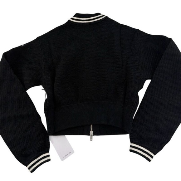 ALO Yoga Black Tennis Sweater - Picture 2 of 8